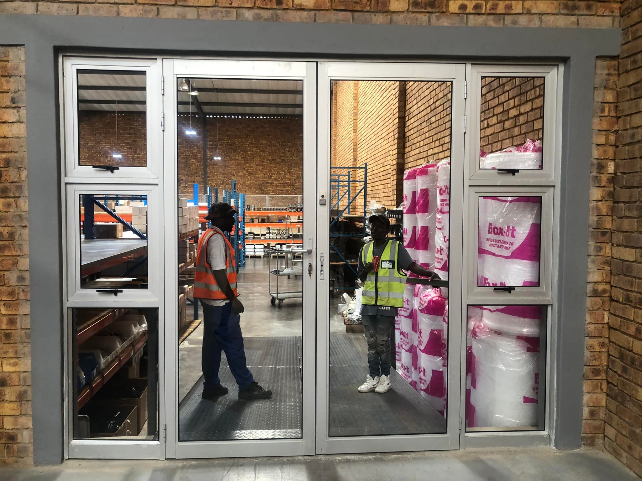 Aluminium Hinged Doors